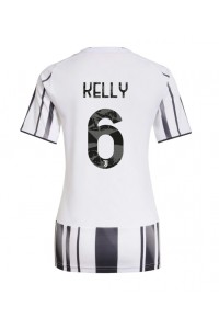 Juventus Lloyd Kelly #6 Jalkapallovaatteet Naisten Kotipaita 2025-26 Lyhythihainen